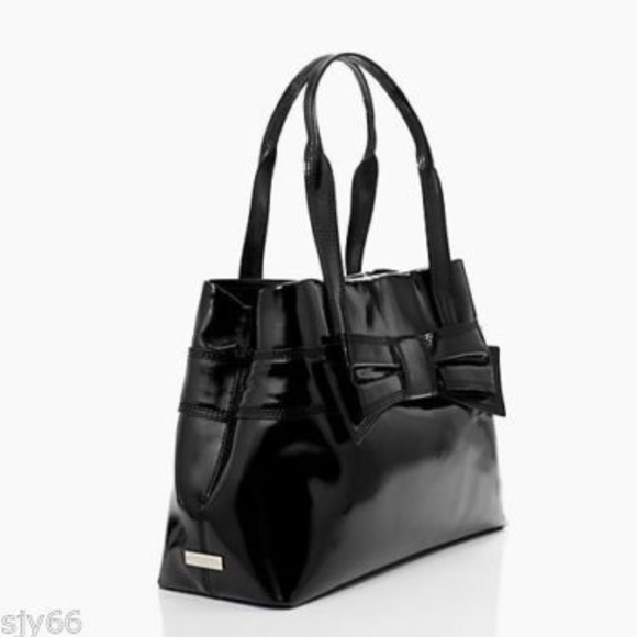 kate spade Handbags - Kate Spade Patent Leather Shoulder Bag Purse RARE